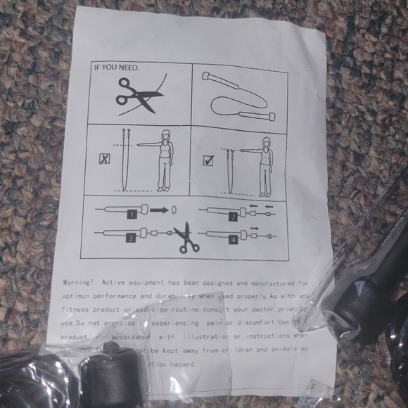 Black Jump Rope Set- 3 Pack - Picture 6 of 7